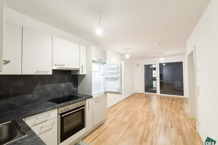 Attraktive 2-Zimmer-Wohnung mit Balkon nahe U1 - ideal für Singles oder Paare, Wohnung-miete, 949,00,€, 1220 Wien 22., Donaustadt