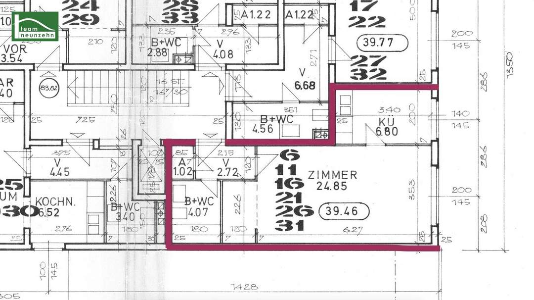 Helle, renovierte Garconniere mit schönem Ausblick über Wien, teilw. möbliert &amp; WAMA. Im letzen Stock, nähe Westbahnhof. Studentenhit, Pendler etc.