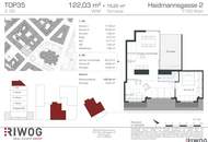 ARCHITEKTUR PUR | großzügige 3-Zimmer Dachterrassenwohnung mit herausragender Raumhöhe