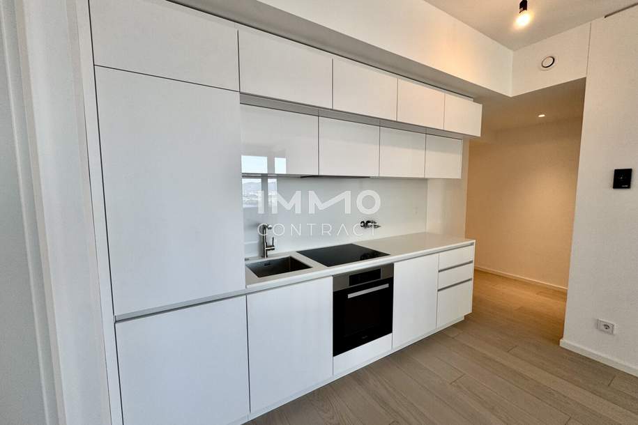 ERSTBEZUG: Erstklassige 2-Zimmer-Anlegerwohnung mit beeindruckendem Blick auf den Kahlenberg, Wohnung-kauf, 526.750,€, 1220 Wien 22., Donaustadt