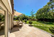 Sievering: Luxuriöse Garten-Oase mit Depot-Gebäude, Pool & Tiefgarage