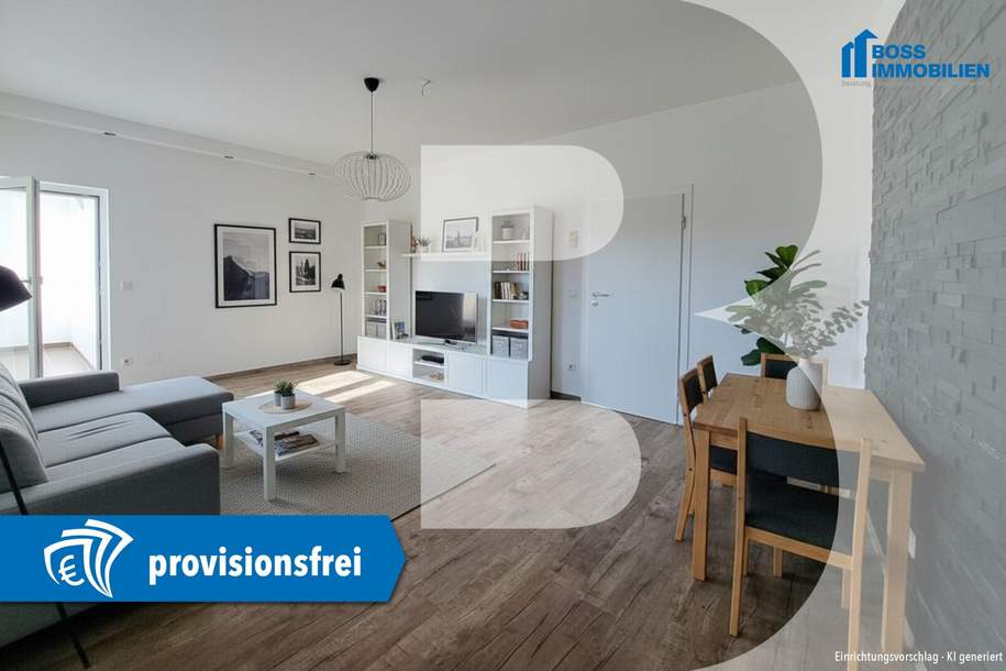 Himmelsnest | Sofortbezug inkl. Küche, Wohnung-miete, 1.020,00,€, 4053 Linz-Land