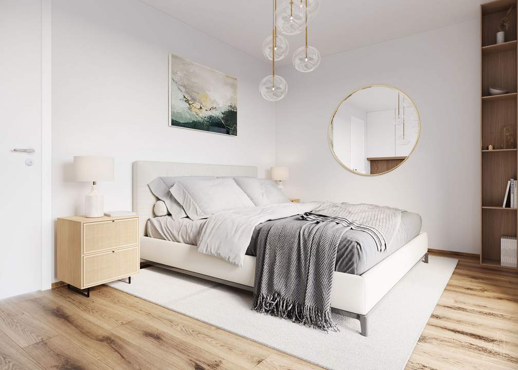 Helle 2-Zimmer-Wohnung mit Balkon