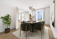 ALTBAUWOHNUNG IN ELEGANTEM HAUS / Blick auf Volkstheater und MQ / Sanierungsbedürftig