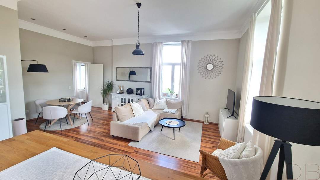 DB IMMOBILIEN | Charmante Altbauwohnung in Mödling mit Top-Lage am Bahnhof
