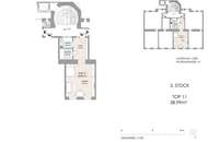 Kompaktes Wohnen mit Stil – 1-Zimmer-Wohnung mit Einbauküche in zentraler Lage