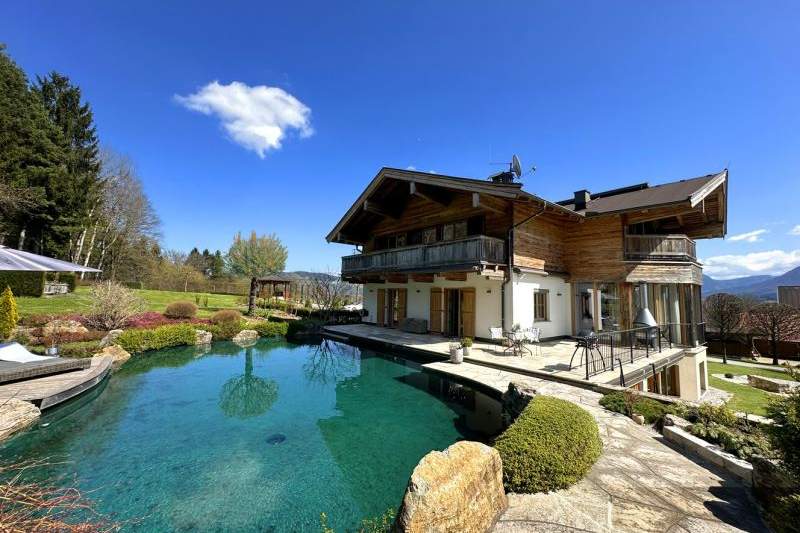 FASZINIERENDES CHALET mit Fernblick / VELDEN AM WÖRTHERSEE, Haus-kauf, 9220 Villach Land
