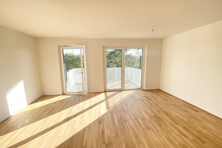 ERSTBEZUG - 3 Zimmer Gartenwohnung + 2 Bäder = DAS LAURENZ = 2 bedroom apartment+garden, Wohnung-kauf, 755.438,€, 1110 Wien 11., Simmering