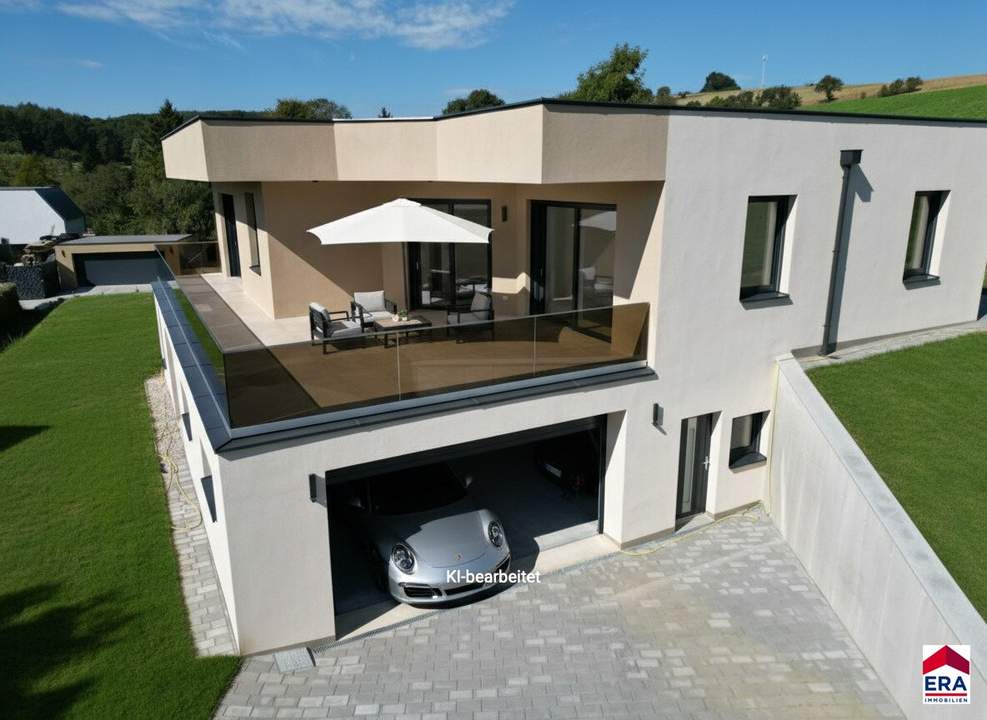 Achtung Preisänderung - Luxuriöses Einfamilienhaus in 3062 Kirchstetten: 6 Zimmer, Erstbezug, Terrasse, Doppelgarage