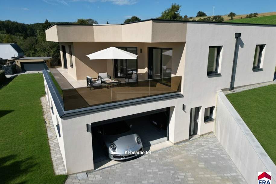 Achtung Preisänderung - Luxuriöses Einfamilienhaus in 3062 Kirchstetten: 6 Zimmer, Erstbezug, Terrasse, Doppelgarage, Haus-kauf, 750.000,€, 3062 Sankt Pölten(Land)