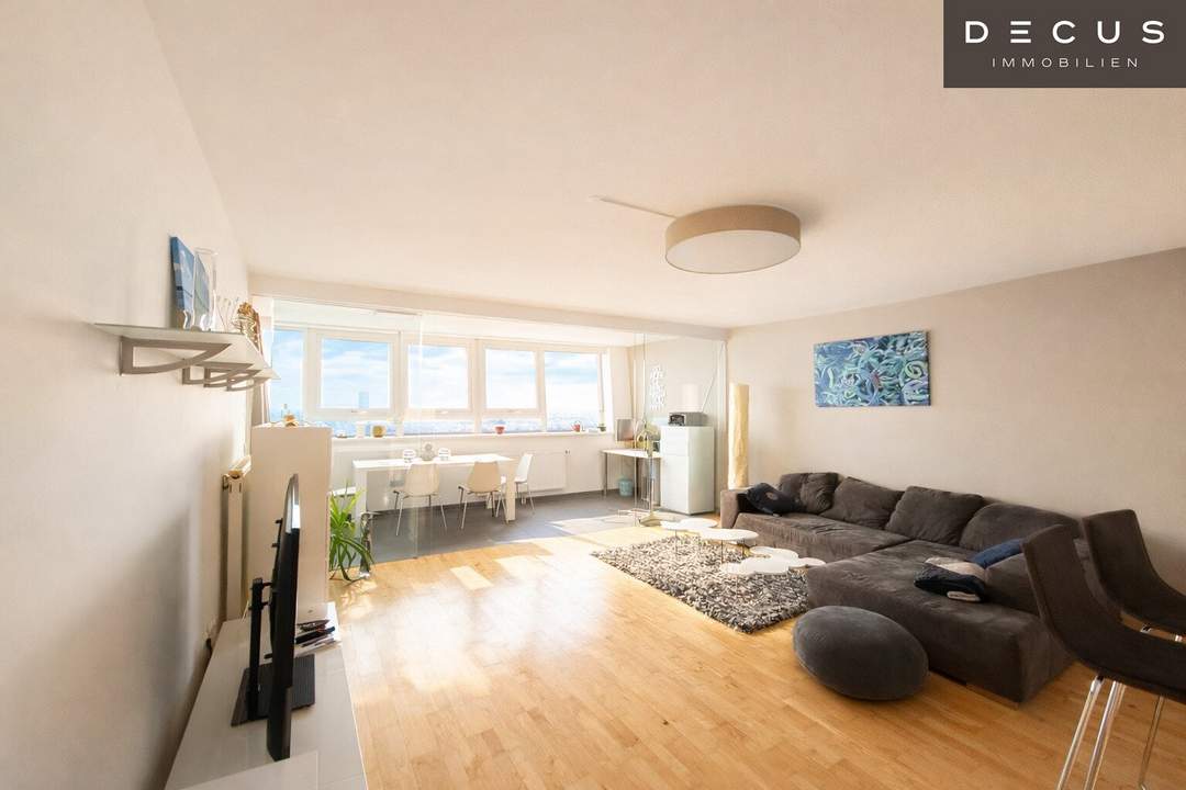 2-ZIMMER WOHNUNG IM GASOMETER | VOLL MÖBLIERT | TOLLER FERNBLICK | PERFEKT ANGEBUNDEN