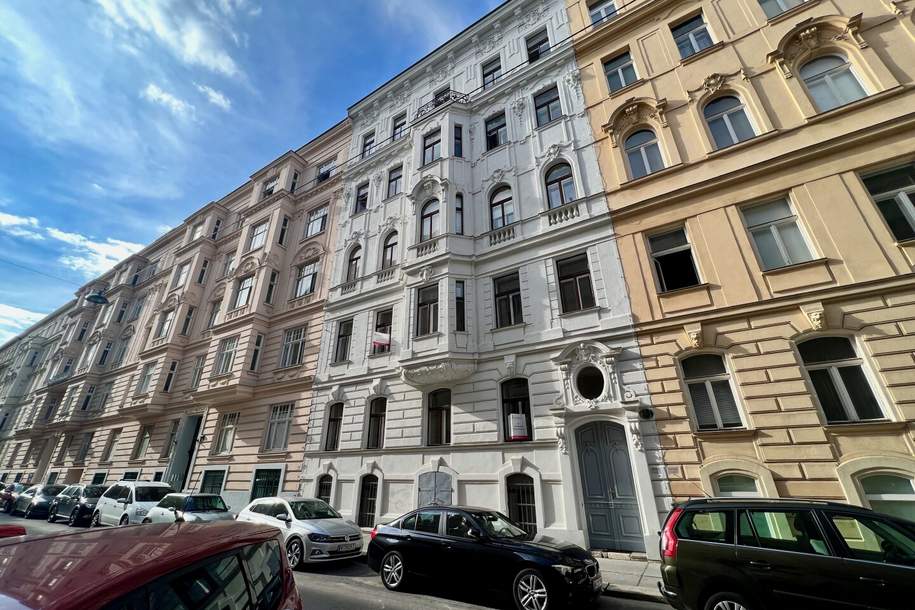 Sanierungsbedürftige Wohnung Im generalsanierten Altbau, U1- Nähe, Wohnung-kauf, 499.000,€, 1040 Wien 4., Wieden