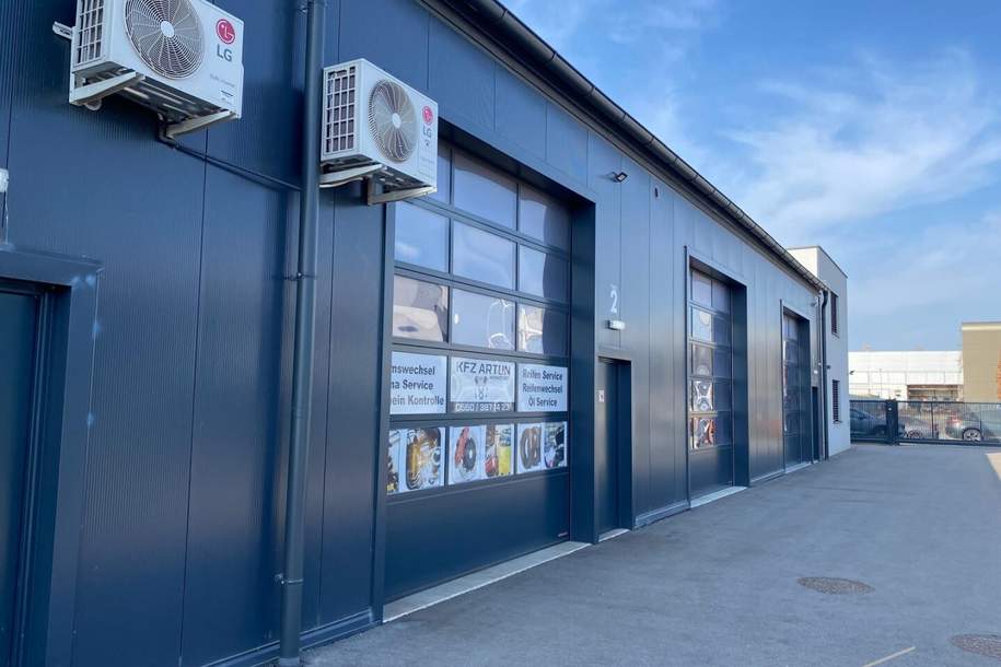 Perfekte Lagerhalle, Fertigungshalle für Handwerkerwerkstätte oder Werkstatt, Gewerbeobjekt-miete, 2.240,00,€, 2333 Bruck an der Leitha
