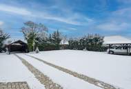 Neujahrsaktion! PROVISIONSFREI! Winterzauber In UNGARN bei der Österreichischen Grenze! Doppelgrundstück | neue Küche | Pool | Brunnen | niedrige Betriebskosten | großzügiger Garten | 2 Carports