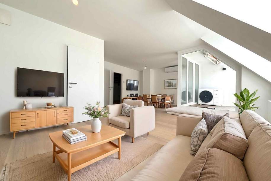 Hochwertig sanierte, schöne DG-Maisonette mit Terrasse in toller Lage! 1180!, Wohnung-kauf, 599.000,€, 1180 Wien 18., Währing
