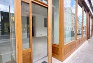 ELEGANTES GESCHÄFTSLOKAL MIT WUNDERSCHÖNEM PORTAL IN REPRÄSENTATIVEM ALTBAU