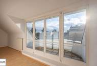 ** Top gepflegte 4 Zimmer Dachgeschoss Wohnung mit Alleinutzung 3er hofseitigen Terrassen - Maisonette Wohnung - Nähe Bahnhof Gersthof ** ab sofort **