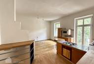 Helle Wohnung mit Balkon auf ganzer Etage zzgl. Rohdachboden, Nähe Einsiedlerpark
