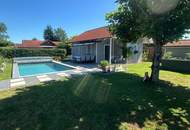 ***Urlaubsfeeling*** – Gepflegtes Gartenhaus mit Pool