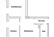 Gut aufgeteilte 2-Zimmerwohnung in ruhiger Lage