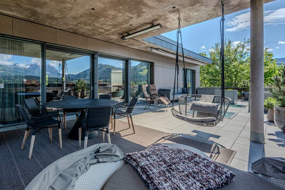 Designer Penthouse mit traumhafter Dachterrasse, Wohnung-kauf, 1.690.000,€, 6345 Kitzbühel