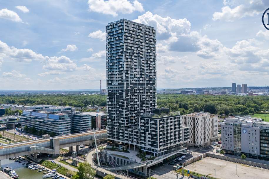 Marina Tower – Wohnen mit Blick aufs Wasser, Wohnung-kauf, 570.000,€, 1020 Wien 2., Leopoldstadt