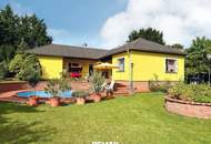 Licht, Luft und Freiheit: Bungalow mit großem 1.622 m2 Garten und Pool