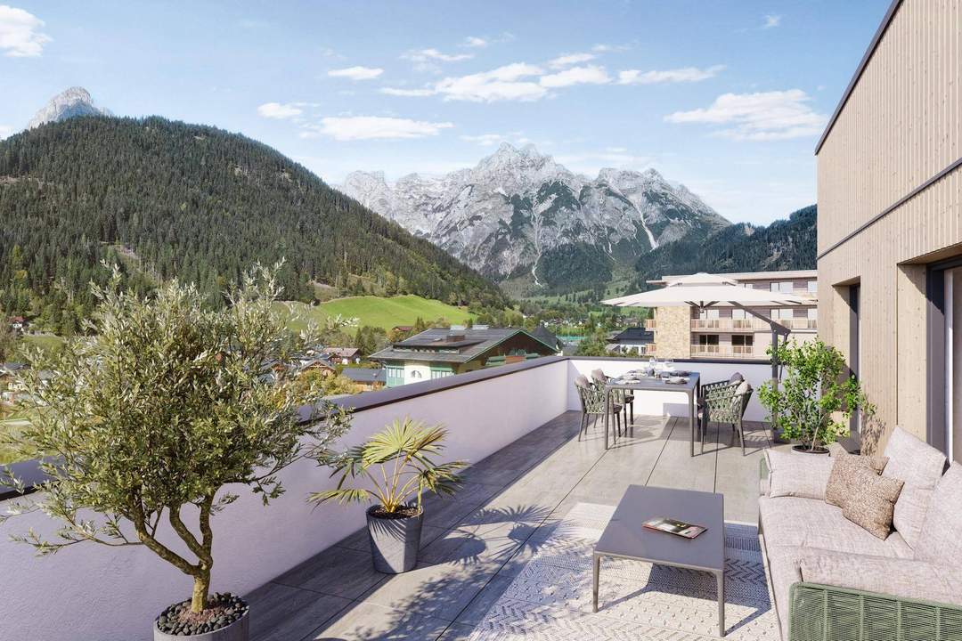 Investitionsapartments in den Alpen – Aparthotel KALM Werfenweng Top 02