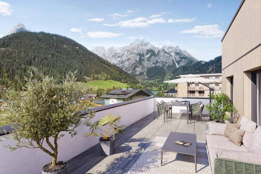 Investitionsapartments in den Alpen – Aparthotel KALM Werfenweng Top 02, Wohnung-kauf, 220.000,€, 5453 Sankt Johann im Pongau