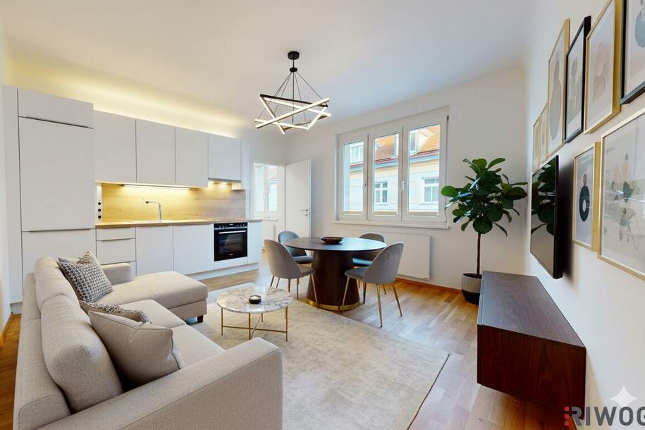 ERSTBEZUG nach Sanierung I Komfortable 3 Zimmer Wohnung I Inkl. Tischler-Küche mit Siemens Geräten, Wohnung-kauf, 339.000,€, 1160 Wien 16., Ottakring