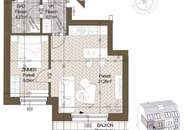 Erstbezug in Stammersdorf: 2-Zimmer-Designwohnung mit Süd-Balkon &amp; Top-Ausstattung (inkl. HK &amp; WW)