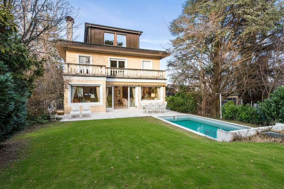 Elegante Villa mit großem Garten, Wellnessbereich und Fernblick in Toplage von Währing, Haus-kauf, 2.998.000,€, 1180 Wien 17., Hernals