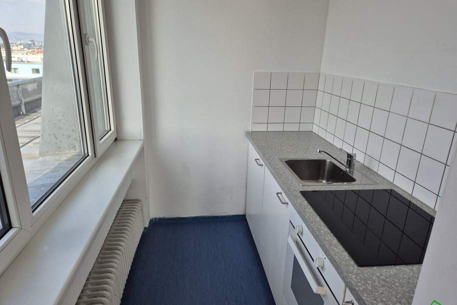 Moderne 2-Zimmer-Wohnung mit Fernblick - Top Lage mit Küche!, Wohnung-miete, 1.118,61,€, 1100 Wien 10., Favoriten