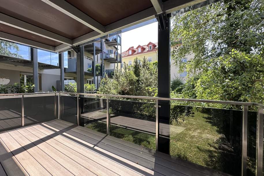 Helle 2-Zimmer-Wohnung mit Extraküche und großem Balkon mit Gartenblick, Wohnung-miete, 841,56,€, 8020 Graz(Stadt)