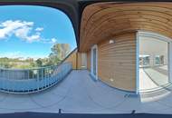 4-Zimmer-Dachgeschosswohnung mit 3 Terrassen nahe Donau | Fertiggestellt