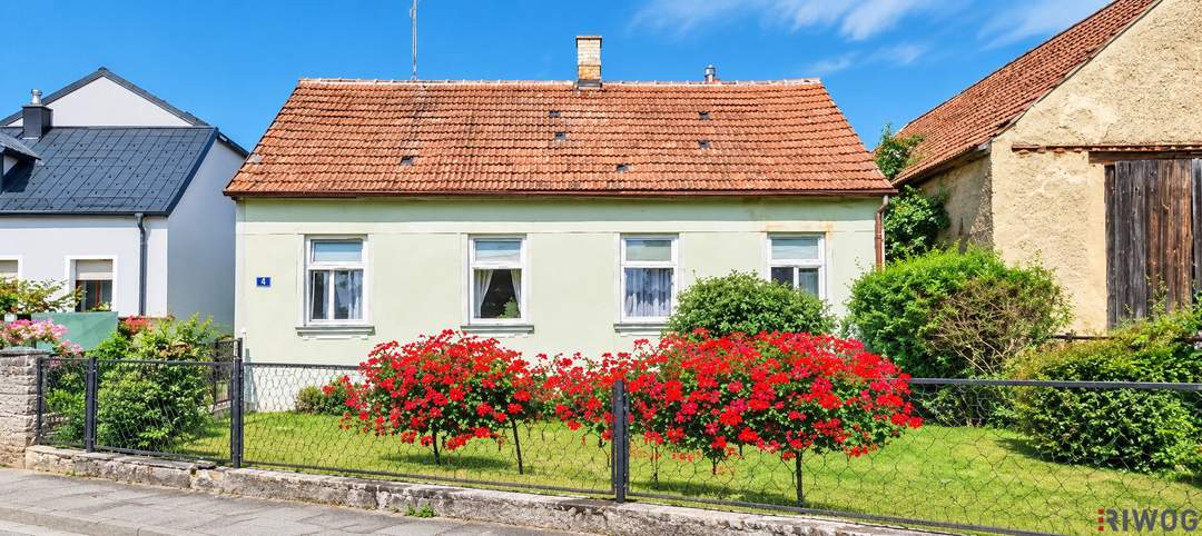 1.040 m² Grund in Hautzendorf | Haus mit Ausbaupotenzial & Erdkeller