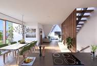 Einzigartige 105 m² große Dachgeschoss Wohnung mit Fernblick // zentrale Lage 1040 // Planstudie DG Ausbau