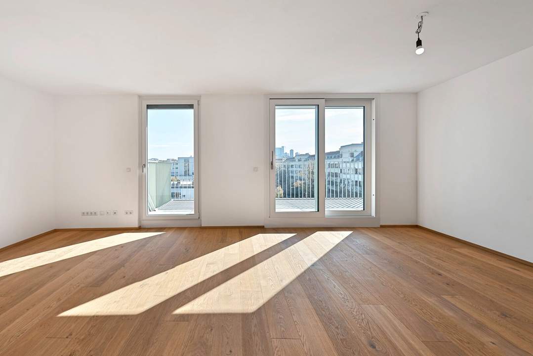 MODERN TRIFFT EDEL >> zentral begehbarer 4-Zimmer Terrassentraum zum Greifen nahe >> TOP ANBINDUNG U4 / U6