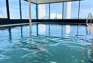 MODERNES WOHNEN AM KIRSCHBLÜTENPARK – 2-Zi. Loggiawohnung mit Pool, Sauna &amp; Fitness