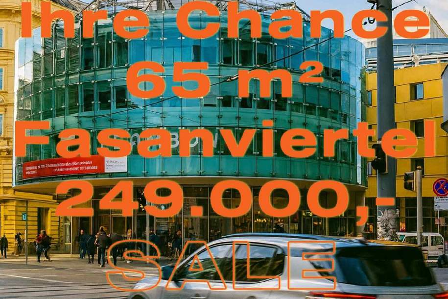 ANLEGERHIT: FREIE MIETE - 2-ZIMMER-CITY-WOHNUNG +SCHNELLBAHN +U4/U1 +GARAGENPLATZ IN DER NÄHE, Wohnung-kauf, 249.000,€, 1030 Wien 3., Landstraße