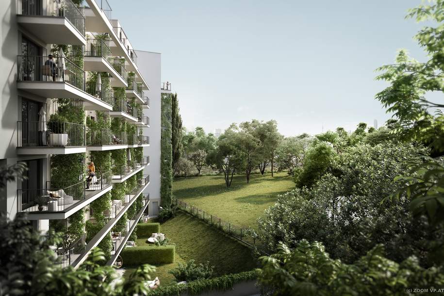 Wunderschöner Ausblick auf den Grünen Prater: Einzigartige 1-Zimmer-Wohnung | 4. OG | top Anbindung, Wohnung-kauf, 314.900,€, 1020 Wien 2., Leopoldstadt