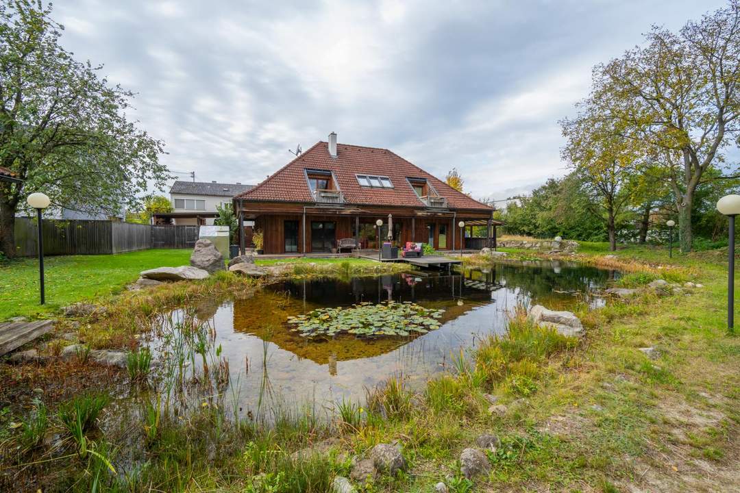 Ein Naturjuwel zum Wohlfühlen! Wohnen und arbeiten im Niedrigsternergiehaus.