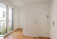 3-Zimmer-Erstbezug mit Südwest-Balkon, 32 m² Wohnküche & Tageslichtbad | VILLMA – Top 2
