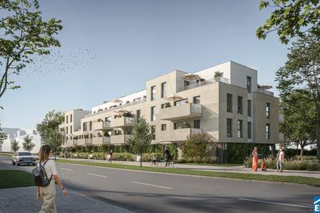 Wohnen am Grünen Band, Wohnung-legalform.mietkauf, 216.200,€, 1220 Wien 22., Donaustadt