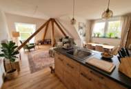 Erstbezug: Stilvolle Dachgeschosswohnung in idyllischer Lage!