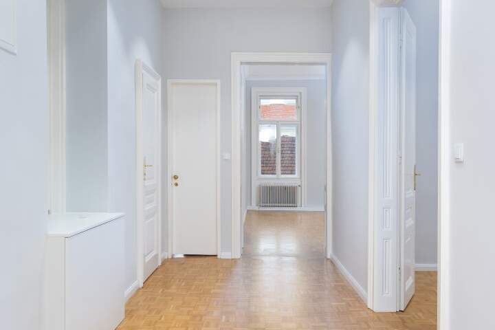 Vermietet bis 30.6.2028 - 108m² Wohnfläche + Weinkeller + Fitnesskeller + Garten!, Wohnung-kauf, 735.000,€, 1040 Wien 4., Wieden