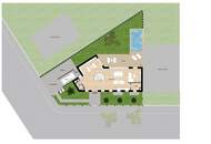 Baugenehmigte Luxusvilla am Rosenhügel mit Lift, Pool und 6 Zimmern - provisionsfrei