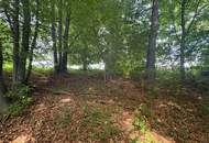 Idyllisches Grundstück am Ende einer Sackgasse – sonniger Bauplatz mit eigenem Wald