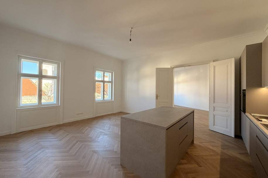 Erstbezug nach Generalsanierung - exklusive 4 Zimmer Altbauwohnung zu vermieten, Wohnung-miete, 1.899,00,€, 1040 Wien 4., Wieden