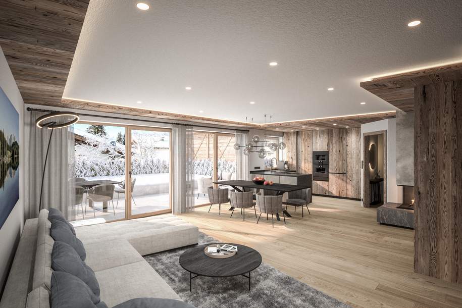 Gaisberg Residences – Garden Living mit Ski-In/Ski-Out, Wohnung-kauf, 1.350.000,€, 6365 Kitzbühel
